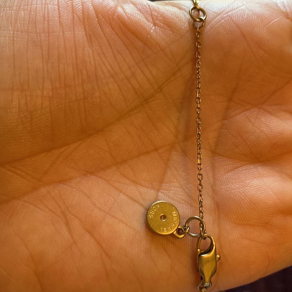 Michel Kors necklace sterling gold - Picture 5 of 8